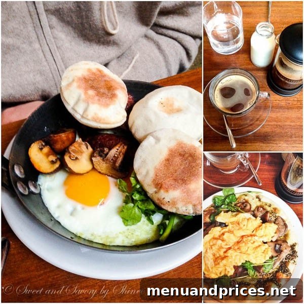 London Visual Diary 6 Delicious Lebanese breakfast with flatbreads, eggs, and sujuk from Arabica Bar & Kitchen in Borough Market.