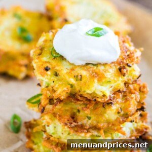Delicious Cheesy Potato Pancakes
