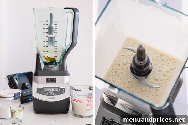 Whip Up Delicious Crepes 5 Crepe batter being poured into a hot skillet