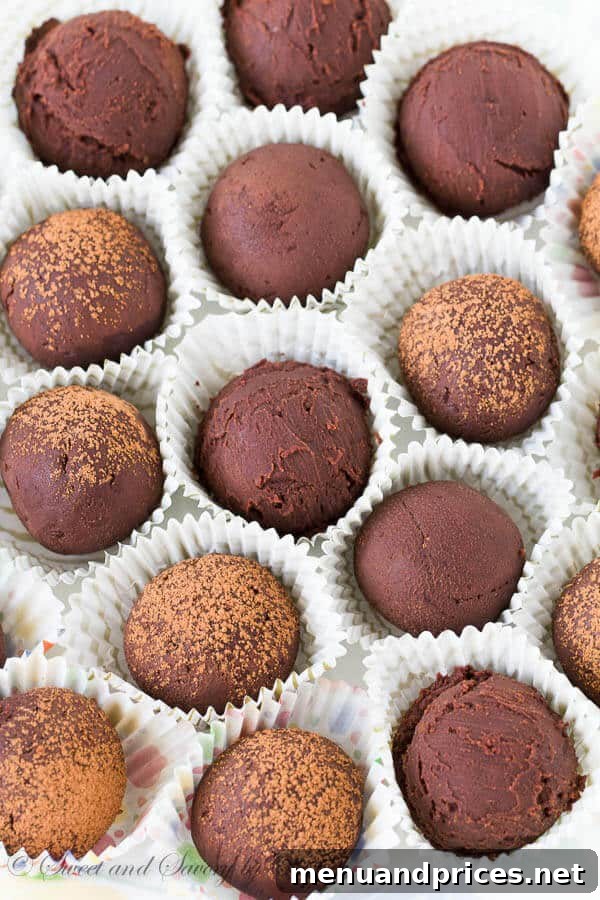 Aromatic Orange Cardamom Delights 6 Platter of freshly made dark chocolate orange cardamom truffles, ready to serve