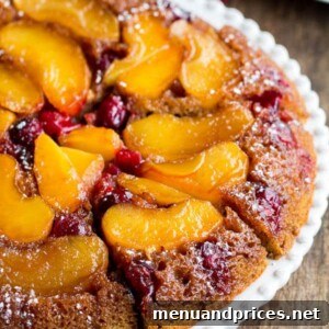 Apple Cranberry Upside Down Coffee Cake
