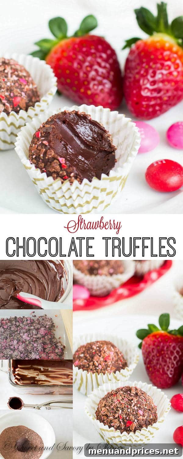 Çilekli Çikolata Topları 2 Strawberry Chocolate Truffles - Silky smooth, irresistibly rich and creamy, these M&M's crusted chocolate truffles are unbelievably easy to make.