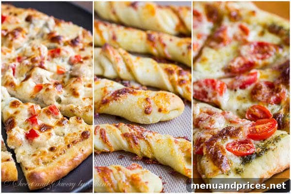 The Big Game Day Playbook: 21 Epic Eats 5 Game Day Pizza Ideas: Chicken Alfredo Pizza, Cheesy Roasted Garlic Breadsticks, and Fresh Roasted Tomato Pesto Pizza for your Super Bowl Party
