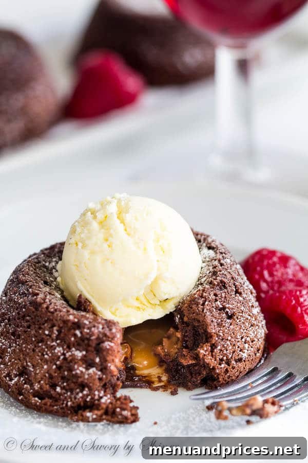 Refreshing Spring Dishes Bursting with Flavor 11 Rich mini caramel lava cakes, with a molten center, topped with a scoop of vanilla ice cream.