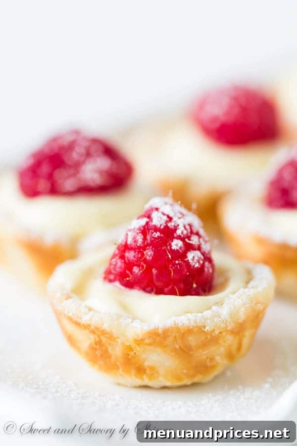 Refreshing Spring Dishes Bursting with Flavor 12 Cute and tangy mini raspberry lemon tartlets, a light and refreshing spring dessert.