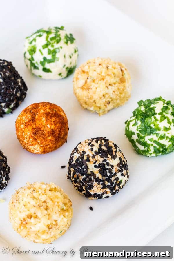 Refreshing Spring Dishes Bursting with Flavor 8 Flavorful mini cheese balls, perfect as a make-ahead appetizer for parties and brunches.