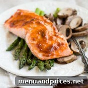 Golden Apricot Glazed Salmon Dinner 6 img 9354 5
