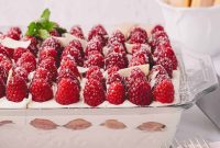 Luscious Raspberry Tiramisu